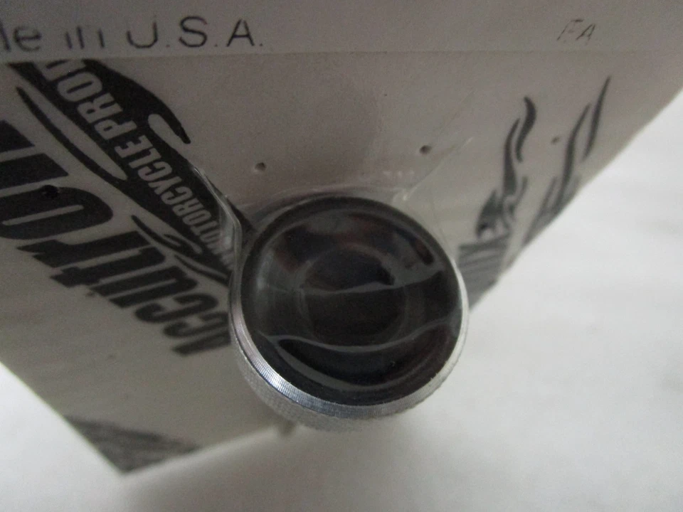 07+ Varilla de medición Harley Touring Softail Dyna Accutronix negra moleteada Foto 4 de 4