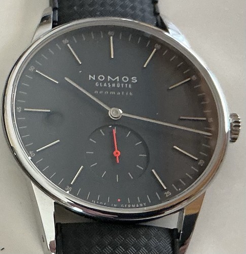Nomos Orion Neomatik 39 Mens Automatic Blue Dial