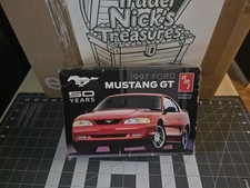 Amt 1997 Ford Mustang Gt 50 Years 125 Scale Plastic Model By Round2 Amt86412