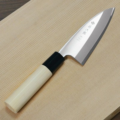Japanese Tojiro Kitchen Knife 120mm 4.7 in Small Deba Knife Ajikiri Knife w/Case