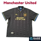 MANCHESTER UTD 1993-95 AWAY FOOTBALL SHIRT 2XL ADULT (V GOOD) UMBRO