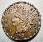 1909  INDIAN CENT   AU   #2034