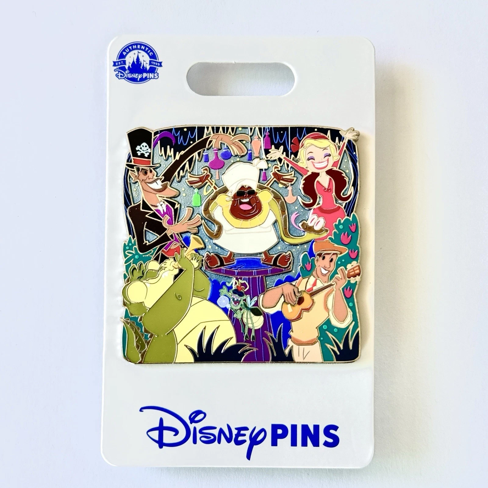 Disney Princess and the Frog Supporting Cast Tiana Dr Facilier Louis Naveen Pin