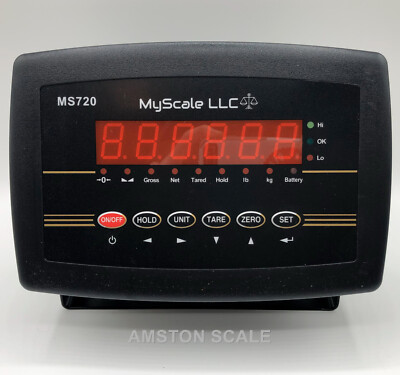 NEW DIGITAL SCALE DISPLAY HEAD MONITOR LOAD CELL TRUCK FLOOR ANIMAL WEIGHING LED