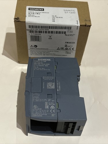 Módulo de salida digital Siemens 6ES72221HH320XB0 SIMATIC S7-1200 DQ 16 relé - Imagen 7 de 9