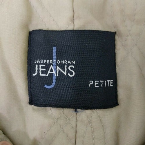Jasper Conran Jeans petite 100% cotton beige Jacket. UK women's size 14 - Picture 8 of 10