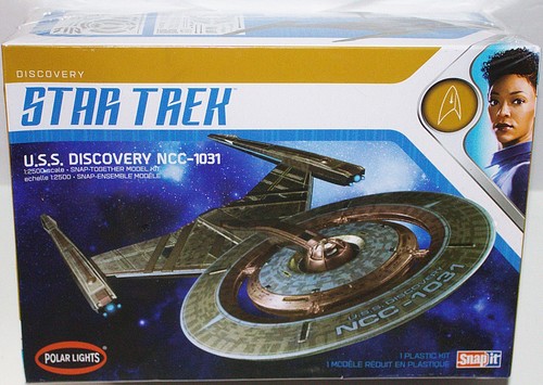 Star Trek EE. UU. Kit Modelo Discovery NCC-1031 2019 Luces Polares NUEVO SELLADO - Imagen 1 de 2