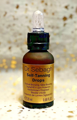 Dr Sebagh~Self-Tanning Drops~Gradual Bronzing~20ml / 0.68 fl oz~Full Size~NWOB~
