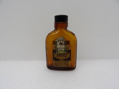 HIRAM WALKER ROYAL OAK BURBON WHISKEY BOTTLE ,1/10 Pint, MINIATURE BOTTLE 