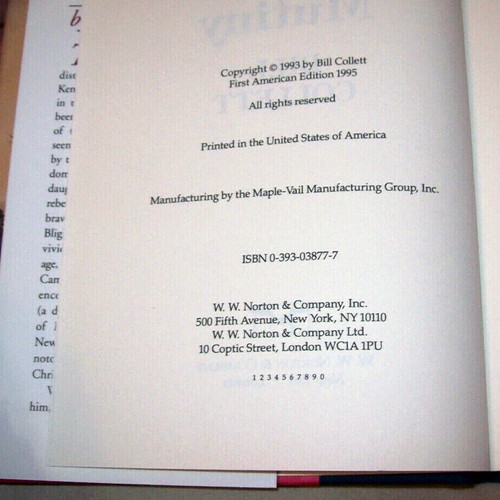 THE LAST MUTINY: CAPTAIN BLIGH ADVENTURES BY BILL COLLETT 1995 SIGNED HARDCOVER - Picture 3 of 7