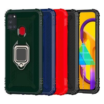 For Samsung Galaxy A21S, A41, Shockproof Slim Armour Metal