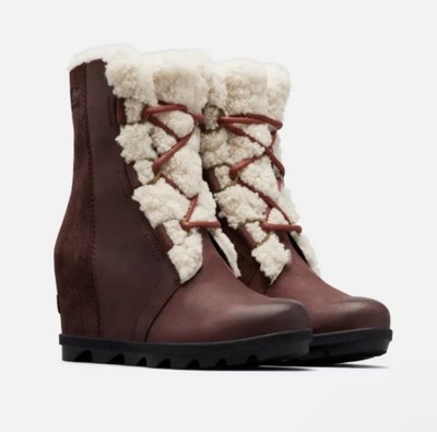 Sorel Women's Joan of Artic Wedge II Shearling Boot