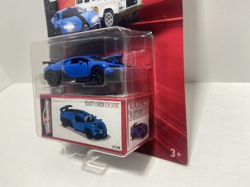 2023 Majorette Deluxe Cars Bugatti Chiron Pur Sport Blue NEW!!! - Picture 4 of 6