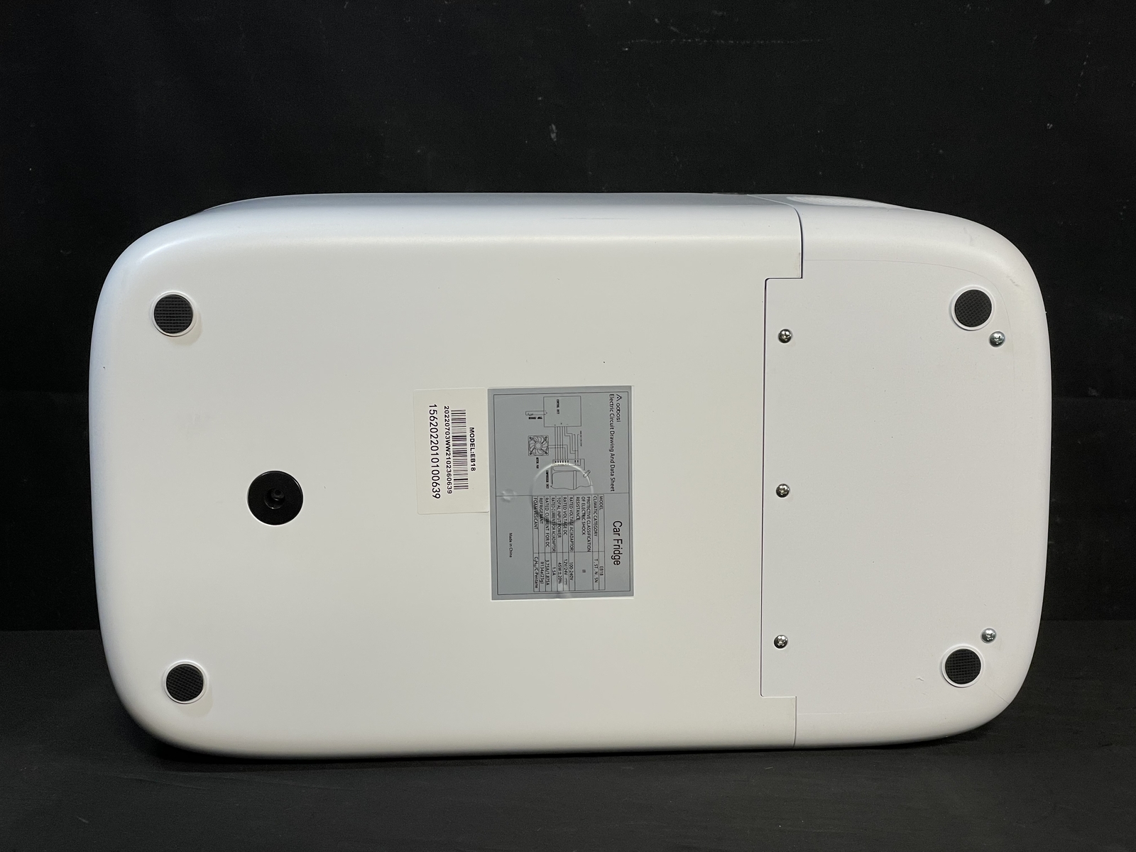 Aaobosi EB18 12V Portable Car Refrigerator White/Black New Open Box eBay