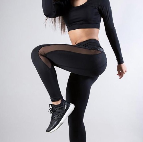Leggins Deportivas Ropa Deportiva De Moda Licras Pantalones Para Yoga Mujer - Picture 8 of 11