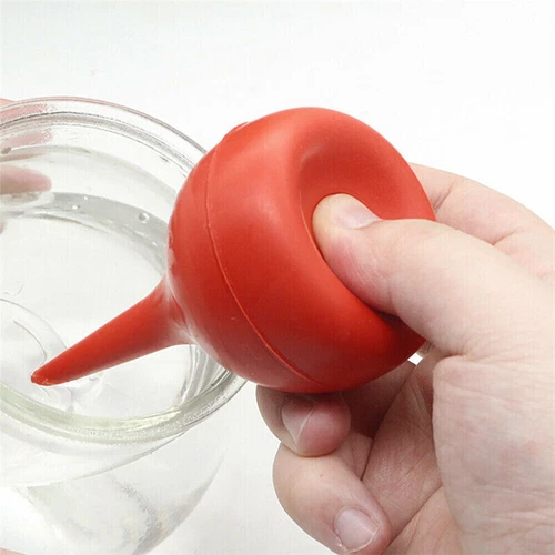 Rubber Ear Washing Syringe Squeeze Bulb Ear Waxs Remover Cleaner Ear Care Tool - Photo 5/9