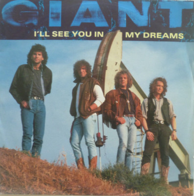 7'' 1989 SOFT ROCK RARE IN VG+++ ! GIANT : I´ll See You In My Dreams
