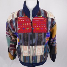 vintage 1950s Mayan Textile Chi Chi Jacket Tres Reyes Small/Medium Latin america
