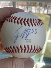Troy Stokes Jr. Signed Autographed Baseball Pittsburgh Pirates Sweet Spot