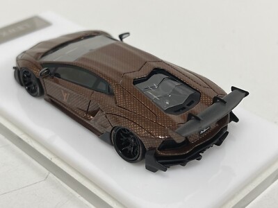 1/64 T&P Lamborghini Aventador Liberty walk LB Performance Brown