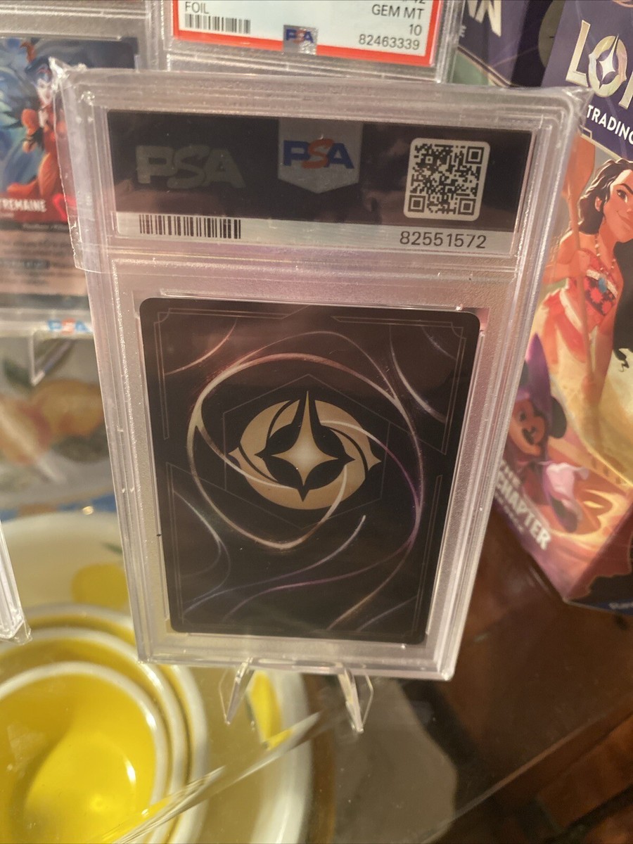 PSA 10 2023 Disney Lorcana En 1 Hades Enchanted Gem Mint | eBay