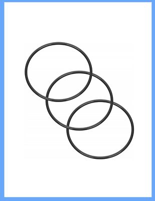 3 Pack O-Ring for Standard 10'' Reverse Osmosis Filter Housings, Universal Fit
