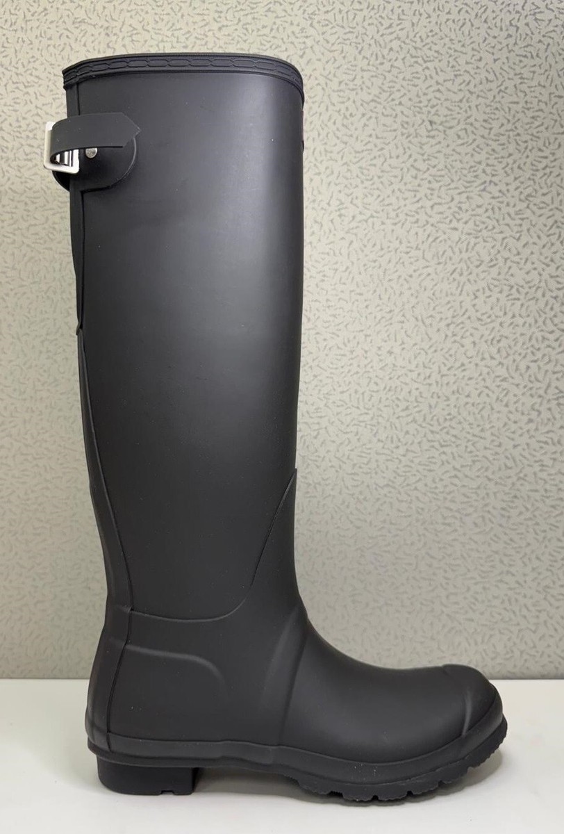 Hunter Women's Original Tall Adjustable Boots, Black | eBay