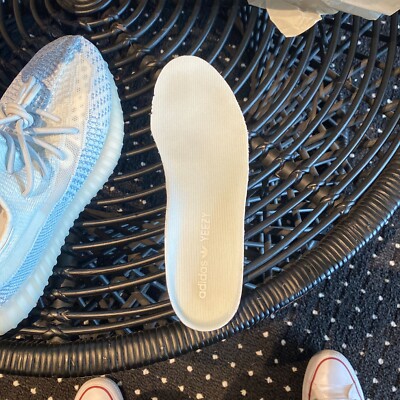 yeezy boost 350 v2 cloud white on feet
