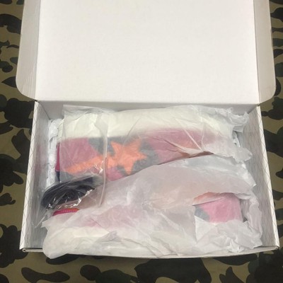 Unused BAPE Sneaker Authentic Rare Men 7.5US Bapesta Pink 2019 Us7 