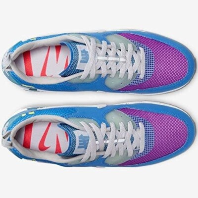 UNDEFEATED × Nike Air Max 90 CQ2289-400 Blue Purple Men's Sneaker