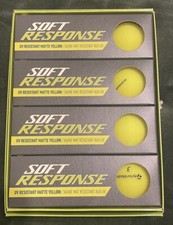 Taylor Made Soft Response Yellow Golf Balls Brand New