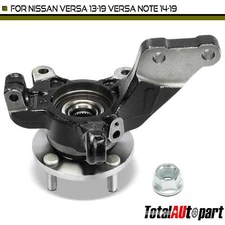 Steering Knuckle & Wheel Hub Bearing Assy for Nissan Versa 2013-2019 Front Right