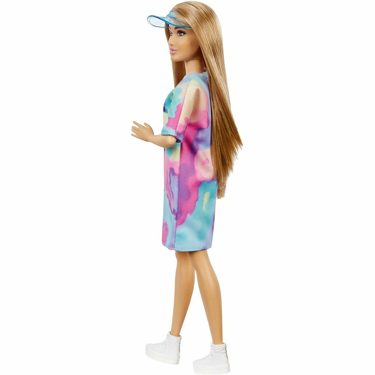 Barbie Fashionistas 159 Barbie With Tie-Dye Dress and Long