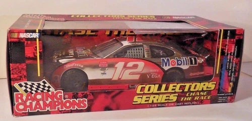 Jeremy Mayfield 2001 Racing Champions Chrome 1/24 #12 Mobil 1 NASCAR Ford Taurus