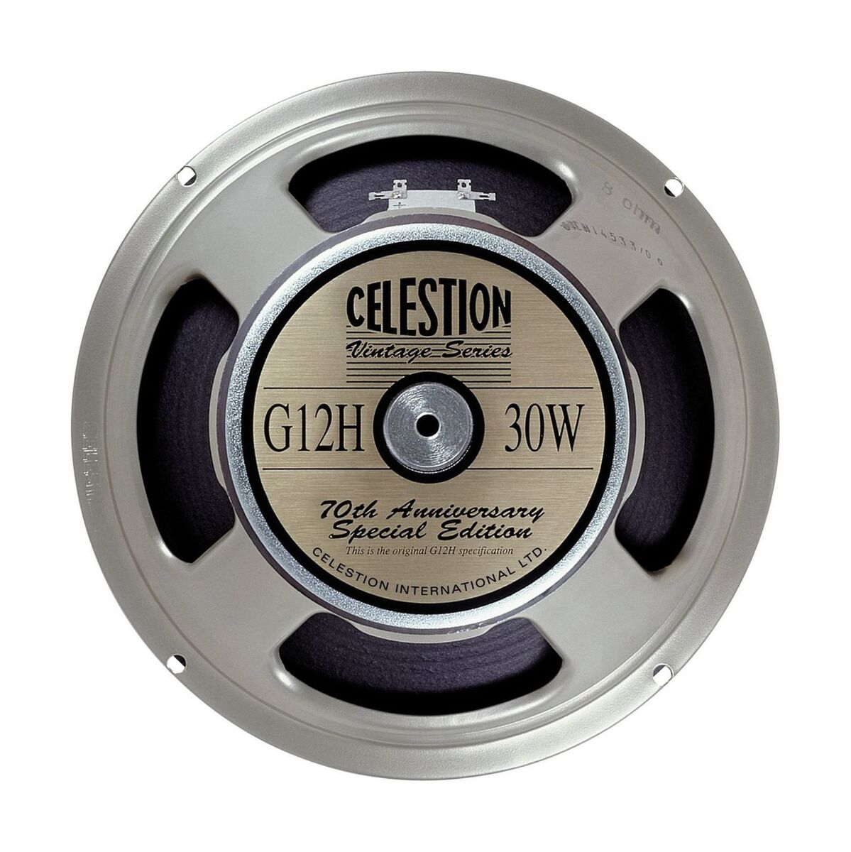 Celestion G12H 70th Anniversary guitar speaker, 8ohm 8 Ohm Celestion G12H 70th Anniversary guitar speaker, 8ohm 8 Ohm