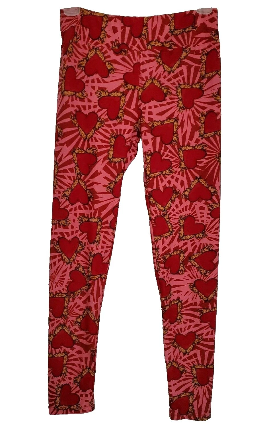 Talla S LuLaRoe Corazón Leggings para Mujer