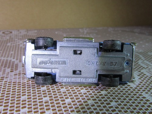 790Z Vintage Majorette 223 Francia Chevrolet Chevy 57 Azul 1:64 - Imagen 3 de 8