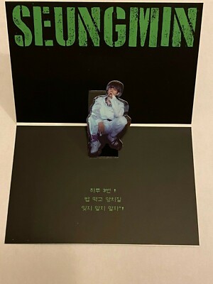 SEUNGMIN STRAY KIDS NOEASY ALBUM OFFICIAL LIMITED POP UP CARD | eBay
