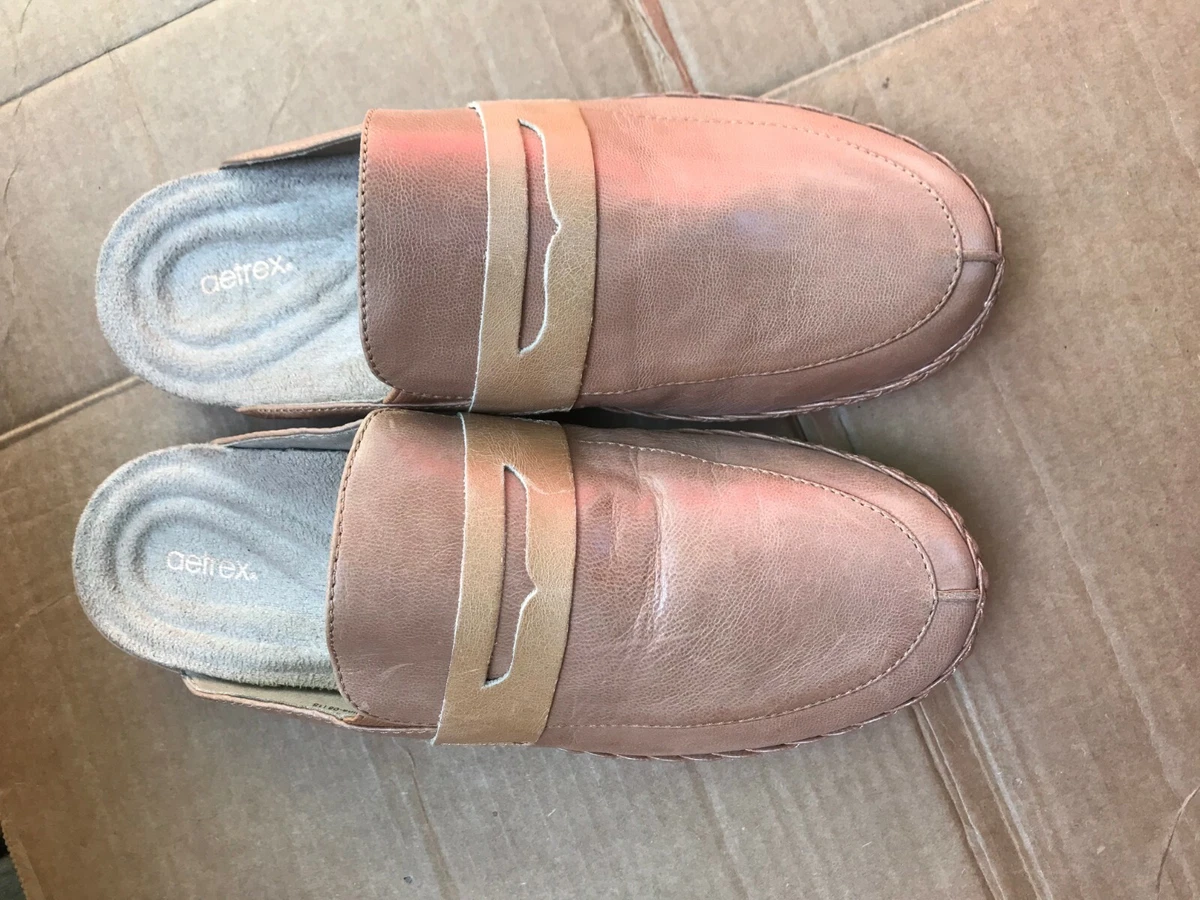 Aetrex mules deals