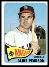 1965 Topps #358 Albie Pearson  Los Angeles Angels EX-EXMINT