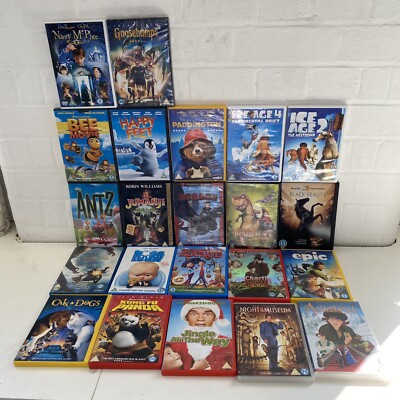 KIDS MOVIE DVD BUNDLE X 22 COMDEY ADVENTURE ANIMATION DREAMWORKS