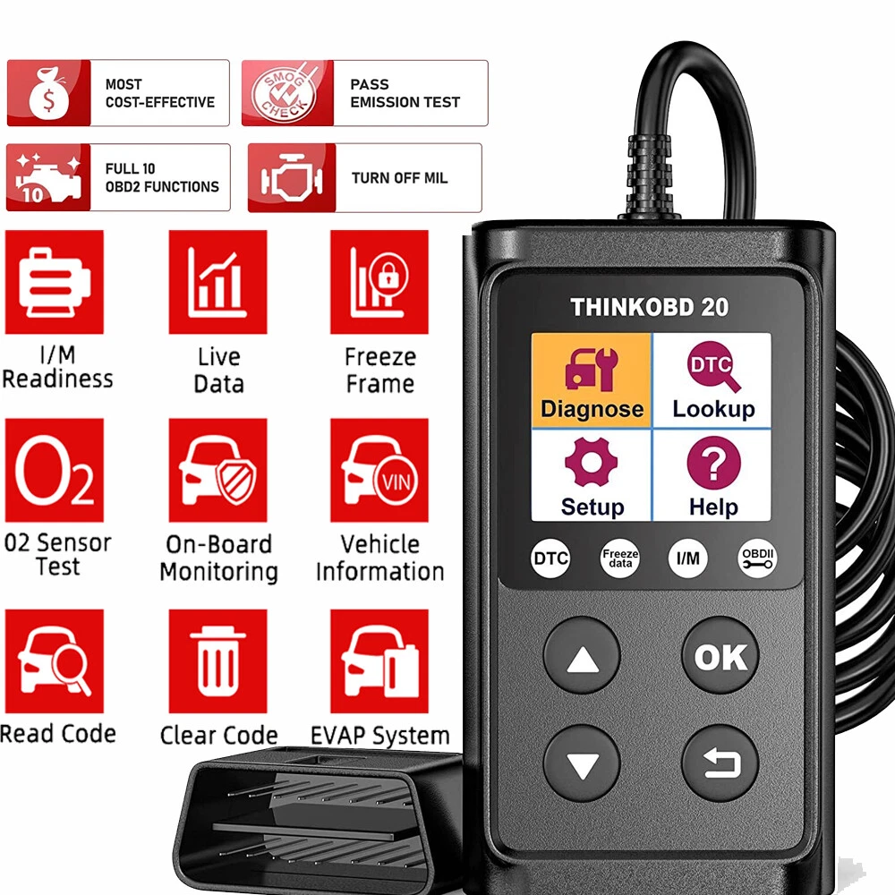 OBDII 汽车代码读取器和扫描仪| eBay