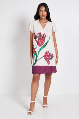 Wallis Ivory Shift Dress Womens Occasion Dresses