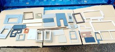Large Lot HO Scale Building Base Foundation Model Railroad Scenery Kitbash