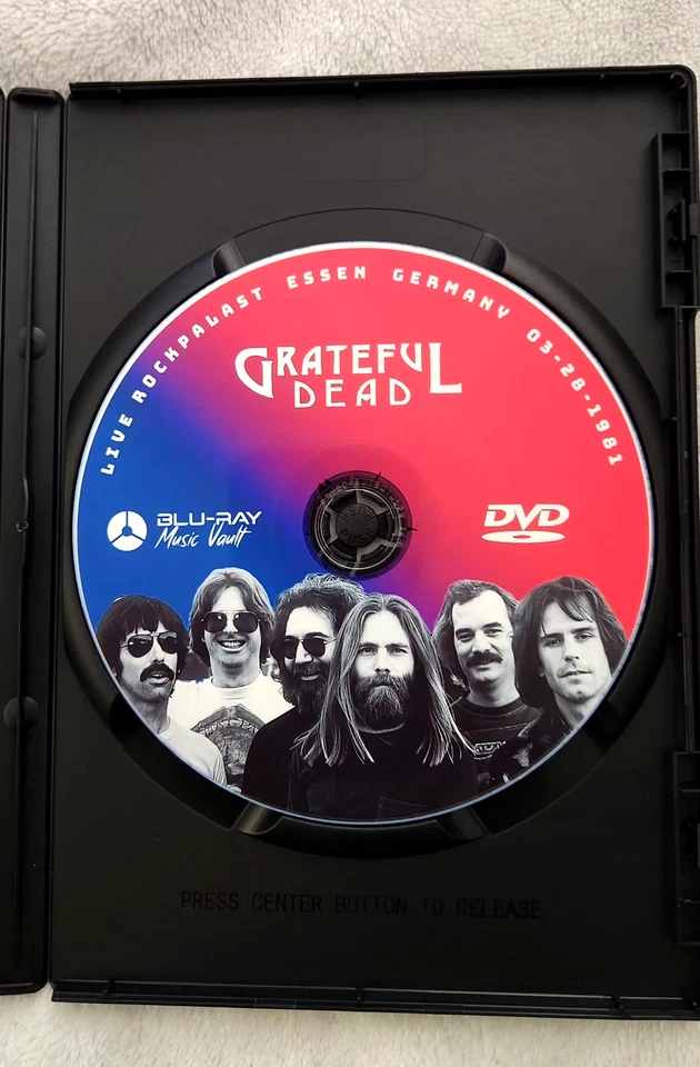 GRATEFUL DEAD Dead Live Rockpalast Essen Germany 03/28/1981 DVD (REMASTERED) - Image 4 of 4