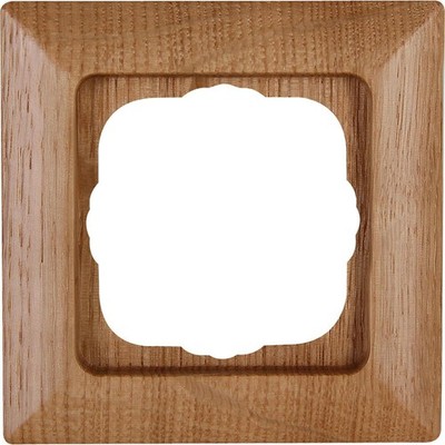 Kopp MILANO   Abdeckrahmen 1-fach, Farbe: Eiche