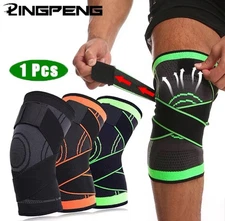 Knee Sleeve Compression Brace Support Pad Sport Joint Pain Arthritis Relief Gym