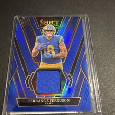 2025 Panini Select Rookie Swatches Prizm Terrance Ferguson #RSW-TFN Rams