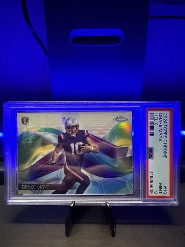 2024 Topps Chrome - Helix Drake Maye #H-9 (RC)