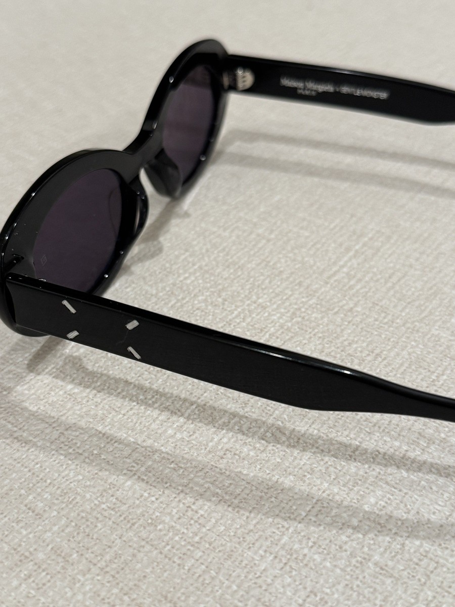 Maison Margiela x Gentle Monster Sunglasses MM005 Black Oval | eBay